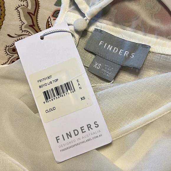 🆕 FINDERS KEEPERS Blouse Top - Picture 4 of 8